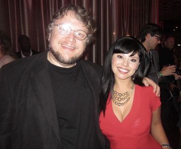 Magi Avila with Guillermo Del Toro