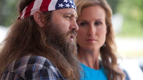 Willie Robertson and Korie Robertson in God's Not Dead (2014)