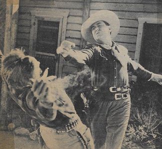 Johnny Mack Brown and Lee Roberts in Man from Sonora (1951)