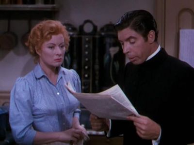 Greer Garson and Michael Pate in Scandal at Scourie (1953)