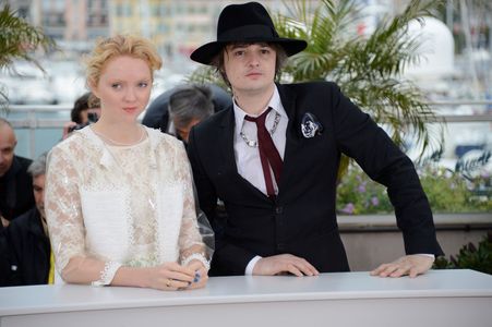 Pete Doherty and Lily Cole at an event for Confession of a Child of the Century (2012)