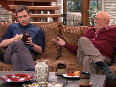 Barry Corbin and Michael Arden in Anger Management (2012)
