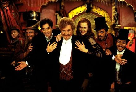 Nicole Kidman, Ewan McGregor, John Leguizamo, Jim Broadbent, and Jacek Koman in Moulin Rouge! (2001)