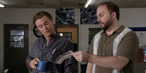 From Rectify, opposite Clayne Crawford. Playing the malleable Southern guy.