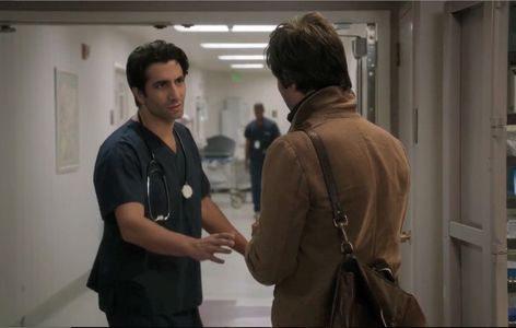 Please stop asking me questions, bro. I'm trying to run to surgery. TNT, Perception with Eric McCormack.