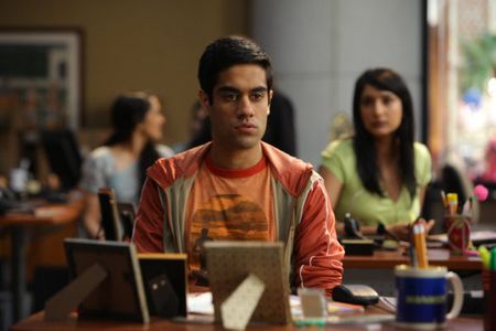 Sacha Dhawan and Rebecca Hazlewood in Outsourced (2010)