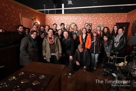 The fabulous cast and crew of The Timekeeper