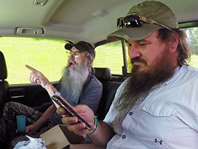 Si Robertson and Justin Martin in Duck Dynasty (2012)