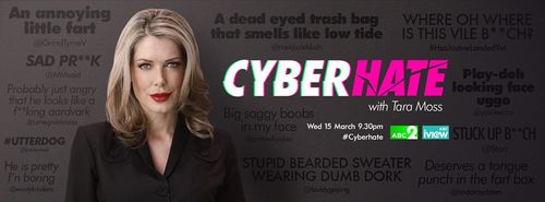 Cyberhate with Tara Moss, on ABC2 and ABC iView, 2017.