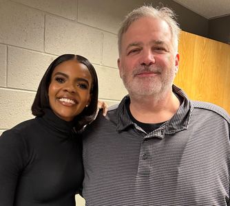 Candace Owens and Shawn Rech wrapping Convicting A Murderer.
