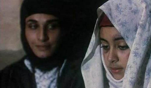 Susan Taslimi and Mojilong Danespooy in The Mare (1986)