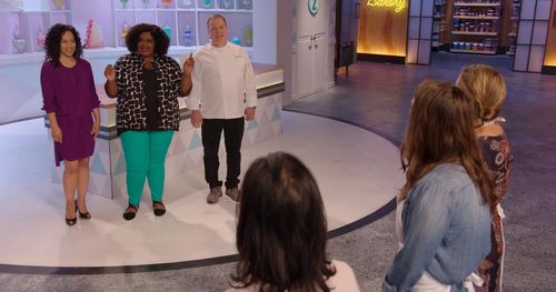 Jacques Torres and Nicole Byer in Nailed It! (2018)