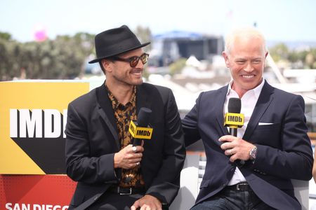 Neal McDonough and Michael Malarkey at an event for IMDb at San Diego Comic-Con: IMDb at San Diego Comic-Con 2018 (2018)