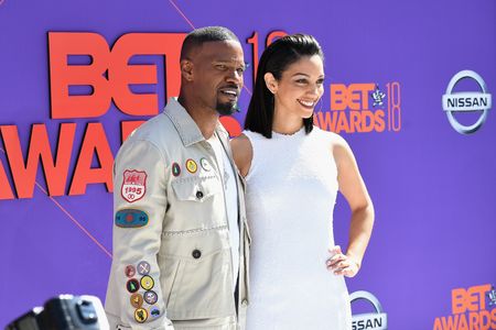 Jamie Foxx and Corinne Foxx at an event for BET Awards 2018 (2018)
