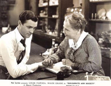 Louise Fazenda and Edward J. Nugent in Doughnuts and Society (1936)