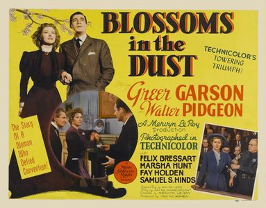 Greer Garson, Felix Bressart, and Walter Pidgeon in Blossoms in the Dust (1941)