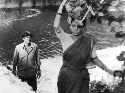 Shabana Azmi and Anant Nag in Ankur: The Seedling (1974)