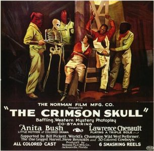 Anita Bush and Steve Reynolds in The Crimson Skull (1922)