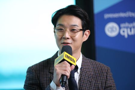 Choi Woo-sik at an event for Parasite (2019)