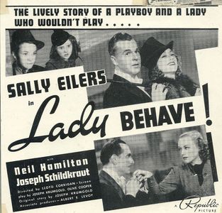 Sally Eilers, George Ernest, Patricia Farr, Neil Hamilton, Marcia Mae Jones, and Joseph Schildkraut in Lady Behave! (193