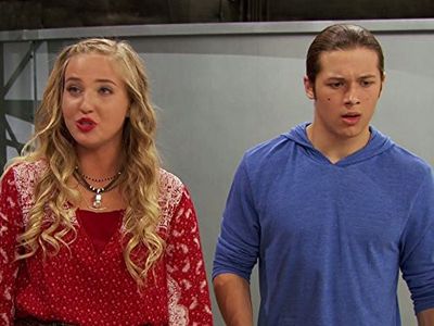 Leo Howard and Veronica Dunne in Kickin' It (2011)