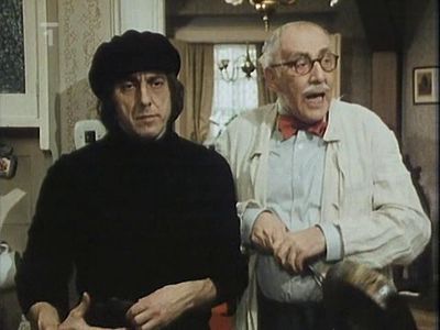 Boris Hybner and Milos Kopecký in Bergman a Bergman detektivní kancelár (1984)