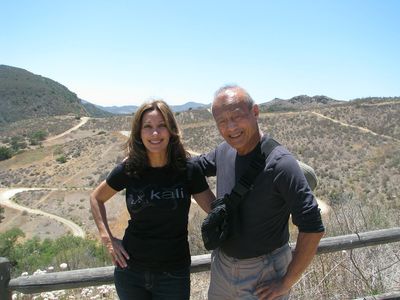 Diana Lee Inosanto and her father, Dan Inosanto