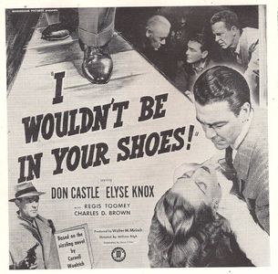 Charles D. Brown, Don Castle, Elyse Knox, Rory Mallinson, and Regis Toomey in I Wouldn't Be in Your Shoes (1948)