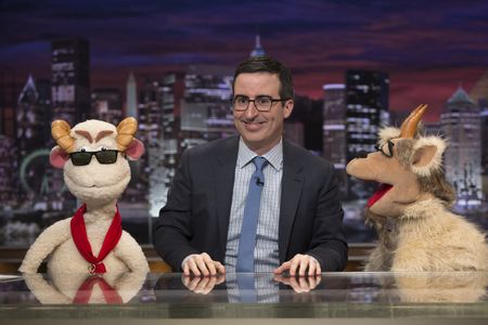 Stephanie D'Abruzzo, Noel MacNeal, and John Oliver in Last Week Tonight with John Oliver (2014)