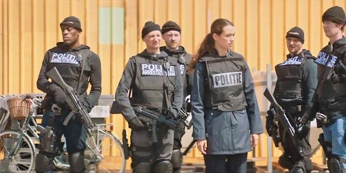 Screen shot taken from season 2 episode 3 of the TV series 'Bulletproof' Dutch Special Ops Team in Amsterdam