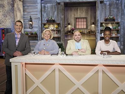 Bobby Deen, Duff Goldman, Lorraine Pascale, and Nancy Fuller in Spring Baking Championship (2015)