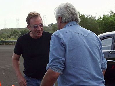 Tim Allen and Jay Leno in Jay Leno's Garage (2015)