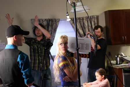 On set of Doll Trouble