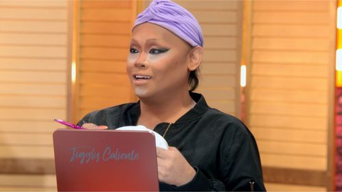 Jiggly Caliente in RuPaul's Drag Race All Stars: Untucked!: The Blue Ball (2021)