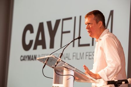 Tony Mark at CayFilm 2016