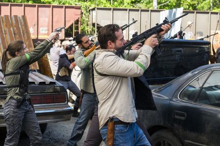 Katelyn Nacon & Peter Luis Zimmerman - AMC's The Walking Dead