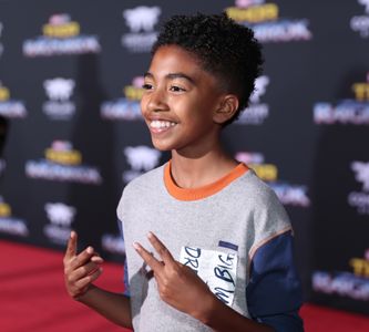 Miles Brown at an event for Thor: Ragnarok (2017)