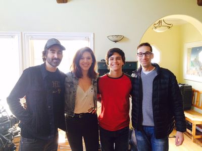 Jon & The Wolf with Director Ryan Maples, Katie Parker, & Brian Lerner.