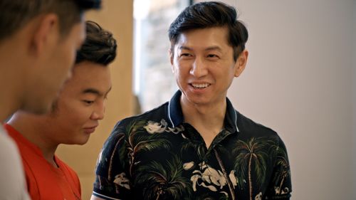Jessey Lee, Kane Lim, and Kevin Kreider in Bling Empire (2021)