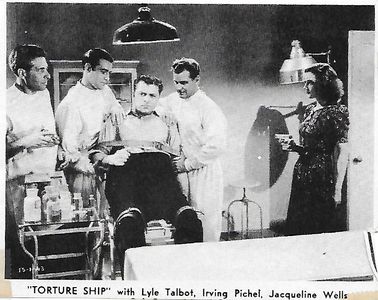 Julie Bishop, Russell Hopton, Julian Madison, Irving Pichel, and Lyle Talbot in Torture Ship (1939)
