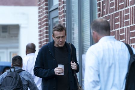 Jason Segel and Sean Patrick Folster in Dispatches from Elsewhere (2020)