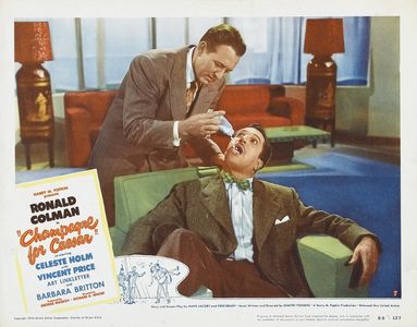 Vincent Price and Art Linkletter in Champagne for Caesar (1950)
