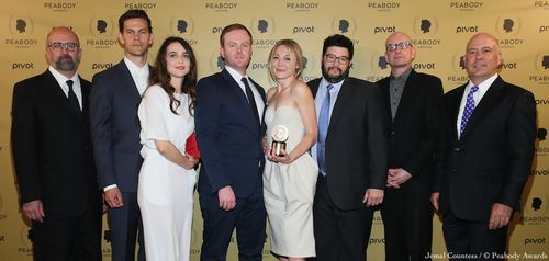 The Knick - Peabody Award Acceptance - Steven Katz, Tom Lipinski, Maya Kazan, Jeremy Bobb, Juliet Rylance, Jack Amiel, S
