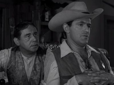 Larry Blyden and Robert Stevenson in The Twilight Zone (1959)