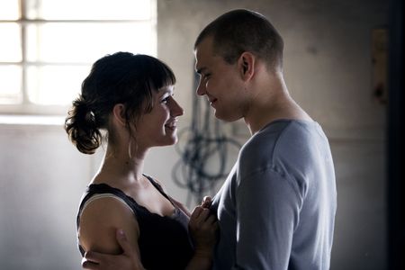 Rosalinde Mynster and Pilou Asbæk in Worlds Apart (2008)