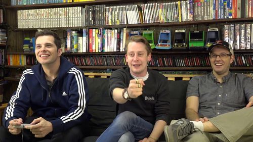 Macaulay Culkin, James Rolfe, and Mike Matei in James & Mike Mondays (2012)