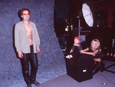 Pamela Anderson, Tommy Lee, and Brandon Thomas Lee