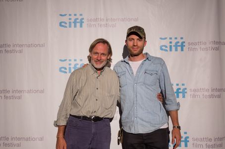 John W. Comerford and David Call at an event for Wallflower (2019)