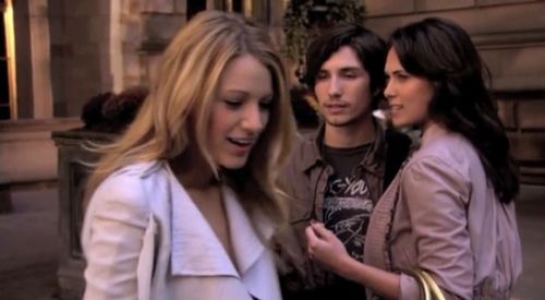 John Patrick Amedori, Blake Lively, and Christina Hogue in Gossip Girl (2007)