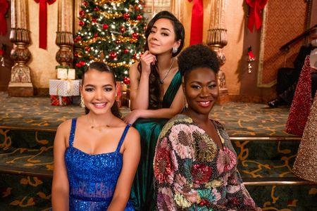 Aimee Garcia, Deja Monique Cruz, and Zenzi Williams in Christmas with You (2022)